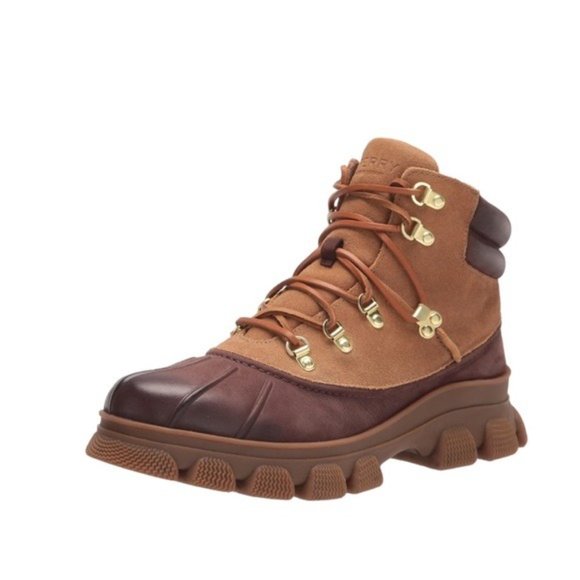 Sperry Shoes - Sperry Womens’ Leather Summit Waterproof Hiking Rain Snow Boot Size 9.5 NWT